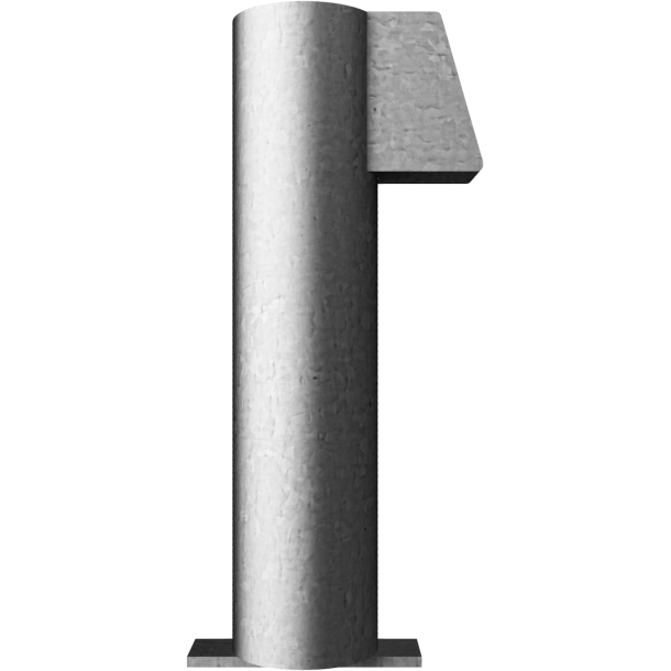 Ground socket with | arresting mechanism | for  60 /  76 mm | tube posts | for  60 mm tubular post | 300 mm long